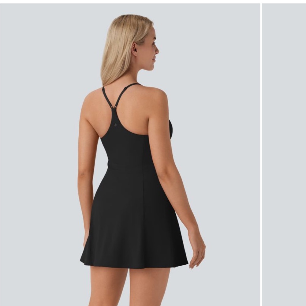 Halara Racerback Black Dress - Picture 7 of 7